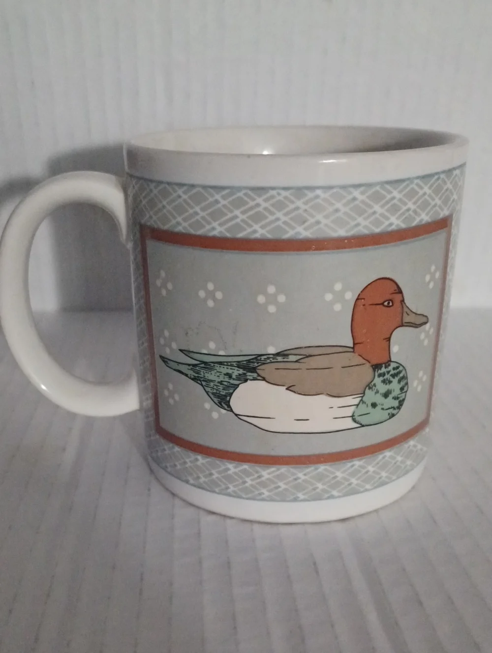 Vintage Mallard Coffee Cup